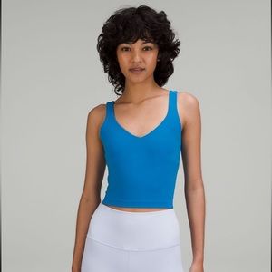 Lululemon align tank top yoga size 4 blue